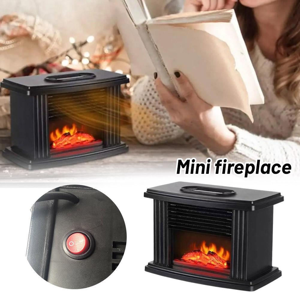 Mini Electric Fireplace Heater - Enkaji Households