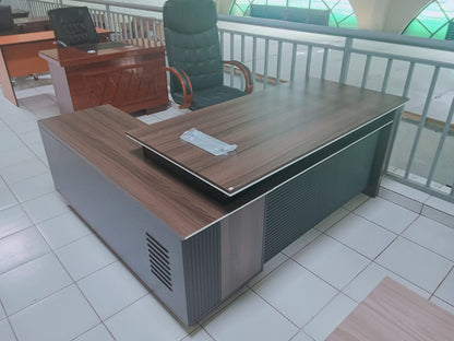 Modern Executive Office Desk (2M) - Enkaji Households
