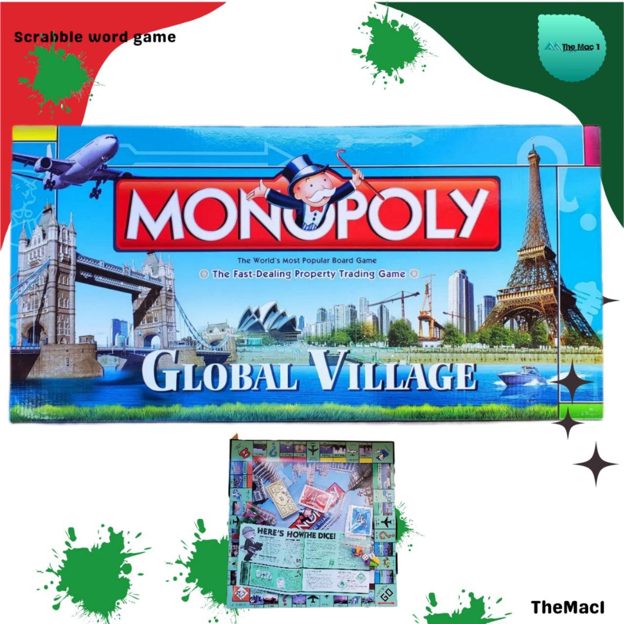 Monopoly Board Game - Enkaji Households