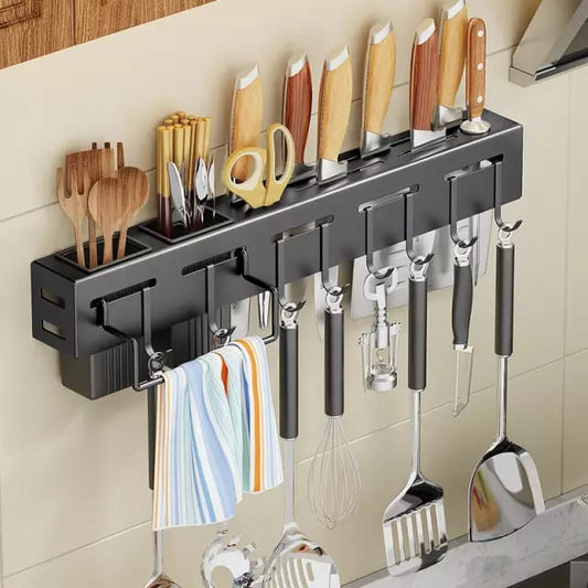 Multipurpose Kitchen Knife, Spoon, and Fork Storage Rack - Enkaji Households