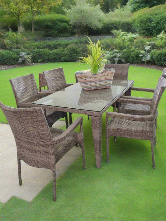 Outdoor Dining Set 6 - Seater - Enkaji Households