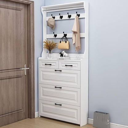 Shoe Cabinet/Shoe rack with Hanger - Enkaji Households