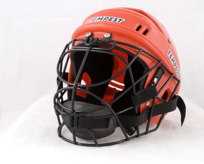 Tempest Hockey Helmet with Face Cage – Adjustable &amp; Impact - Resistant - Enkaji Households
