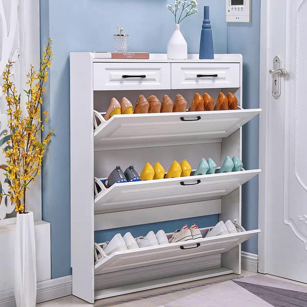 Tipping Bucket Flip Shoe Rack - Enkaji Households