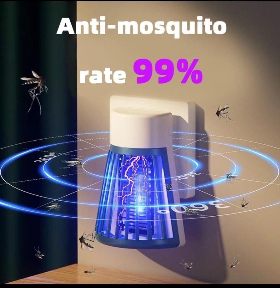 Wall - Mounted Electric Mosquito & Insect Killer Lamp - Enkaji Households