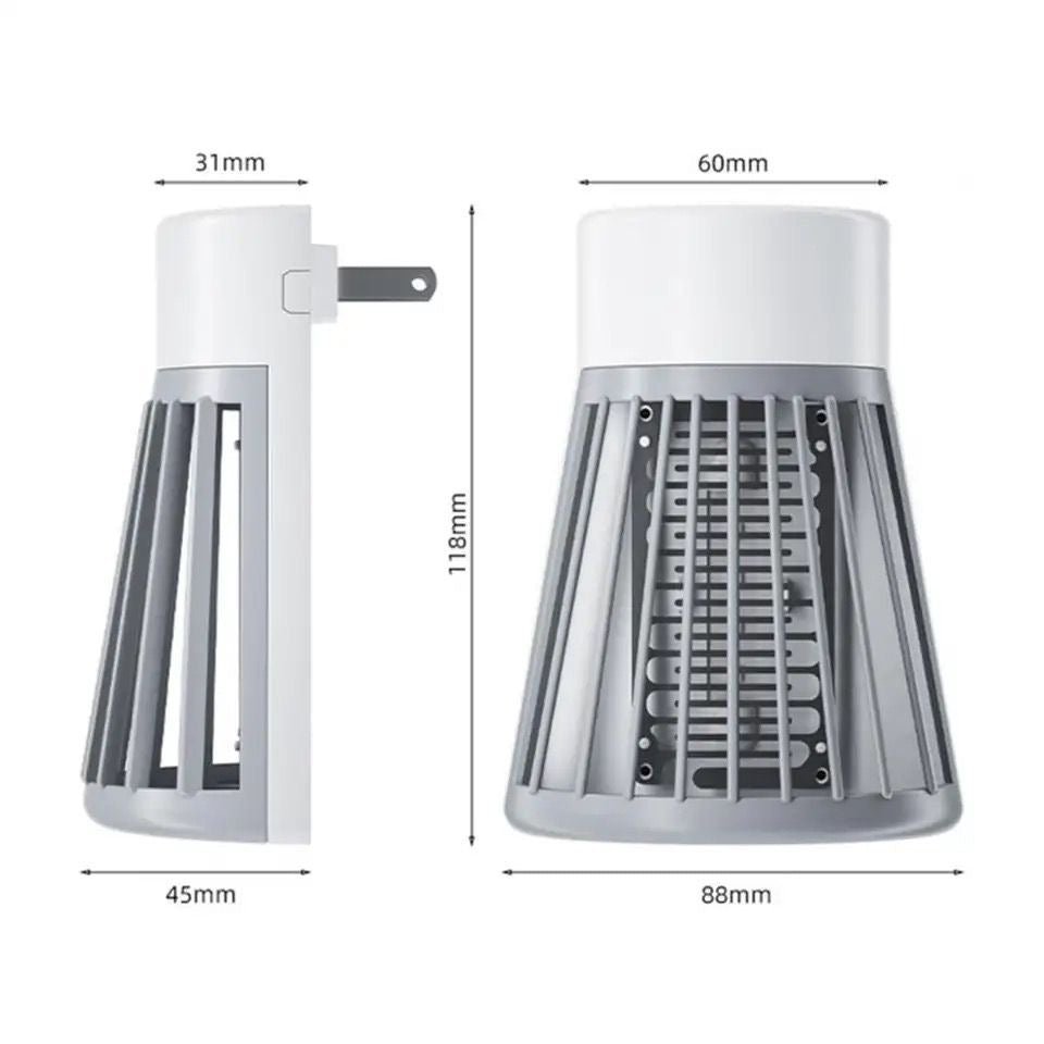 Wall - Mounted Electric Mosquito & Insect Killer Lamp - Enkaji Households