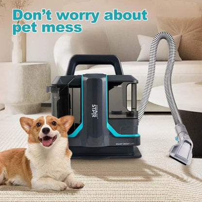 Wet and Dry Vacuum Cleaner – Handheld Fabric & Carpet Cleaner - Enkaji Households